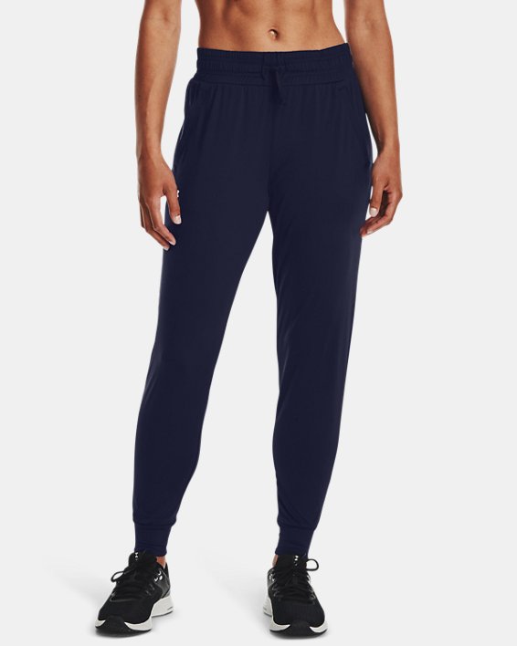 Women's HeatGear® Pants, Blue, pdpMainDesktop image number 0